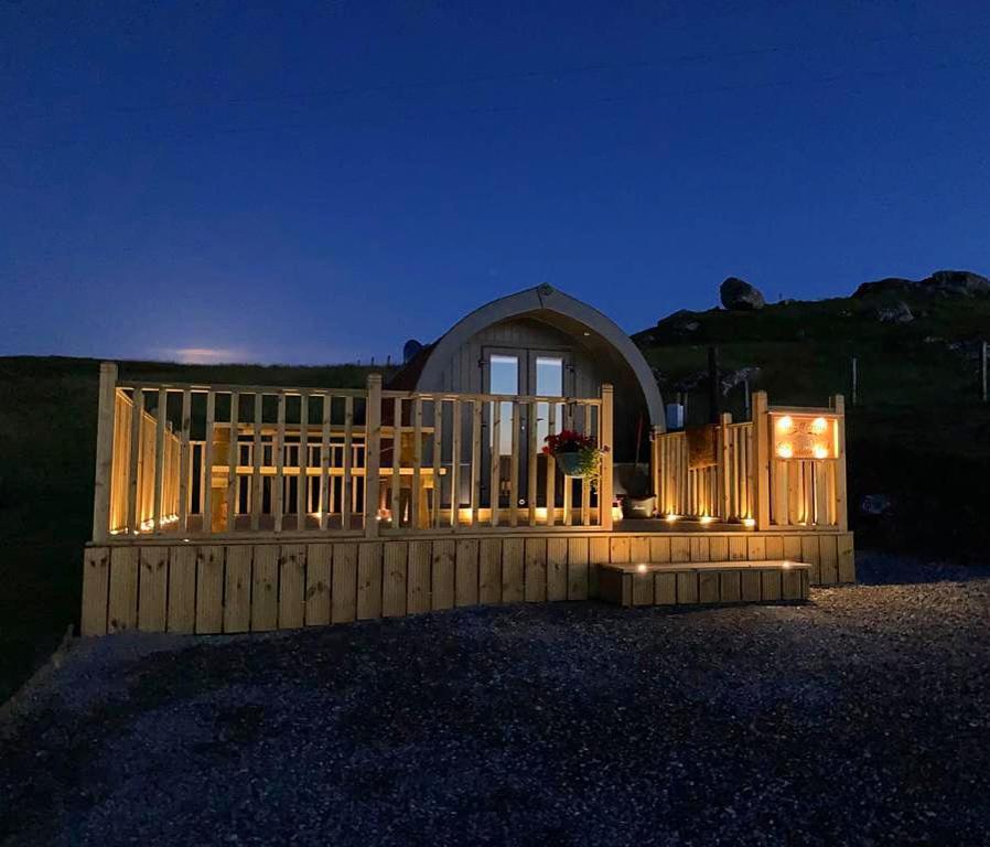 Meall Ard Self Catering Pod - Isle Of South Uist Pollachara Bagian luar foto